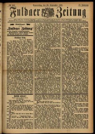 Ausgabe vom Donnerstag, den 28. September 1893.