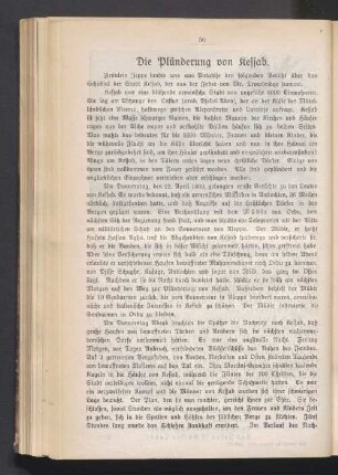 Die Plünderung von Kessab