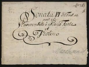 Sonaten; vl, cemb; f-Moll