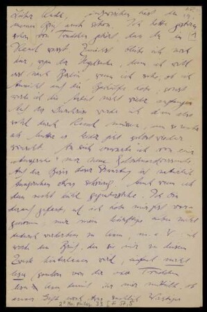 Brief von Franz Rosenzweig an Rudolf Ehrenberg