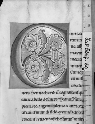 Flavius Iosephus: Antiquitatum Iudaïcarum ; De bello Iudaïco libri septem / Flavii Josephi antiquitatum Judaïcarum libri viginti : ad calcem subjicitur sancti Hieronymi de Josepho testimonium. — Initial C(um ...), Folio fol. 60