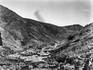Auf dem Graganta de Los Caballeros : Blick auf einen Bergpfad
