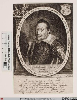 Bildnis Georg Wilhelm Streit (von Immendingen)