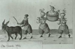 "Abriß und Verzeichnis aller Inventionenen und Aufzüge, welche an Fastnachten Anno 1609 im kurfürstl. Schlosse zu Dresden aufgeführt wurden."
