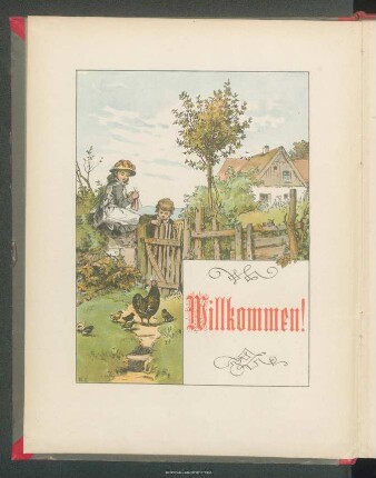 Willkommen : ein Bilderbuch zur Lust und Lehre für artige Kinder