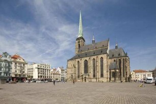 Katholische Kirche Sankt Batholomäus, Pilsen, Tschechische Republik