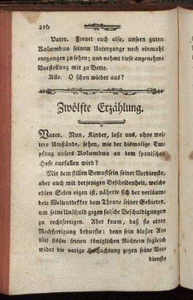 Zwölfte Erzählung.