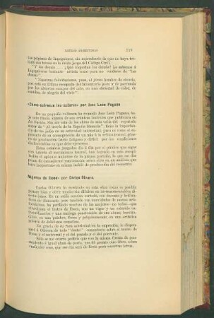 "Cómo estrenan los autores" por José León Pagano