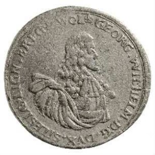 Münze, 1/2 Sterbetaler, 1675