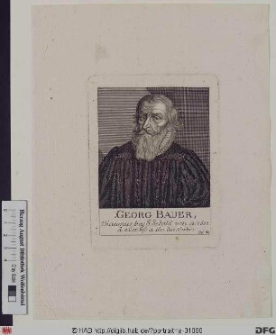 Bildnis Georg Bauer
