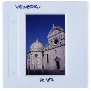 Venedig, S. Michele in Isola : Hauptfassade und Cappella Emiliana