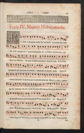 Feria IV. Majoris Hebdomadae