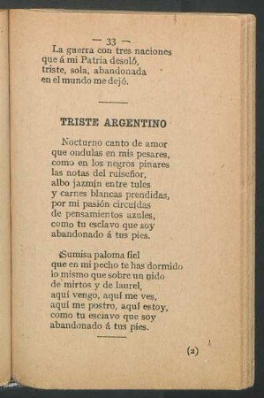 Triste argentino