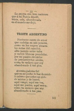 Triste argentino