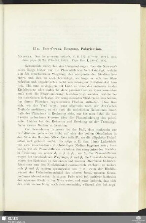 15a. Interferenz, Beugung, Polarisation