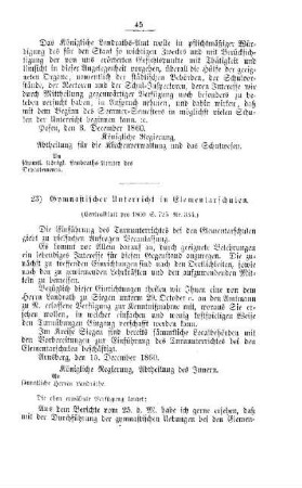 Gymnastischer Unterricht in Elementarschulen : [IV. Elementarschulwesen]