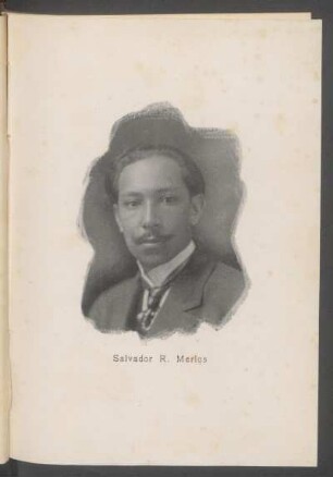 [Fotograbado de] Salvador R. Merlos