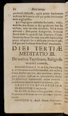 62-65, Meditatio III