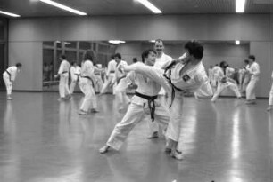 Karate-Dojo an der Universität Karlsruhe