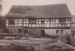 Haus-Nr. 87/88. Fachwerk. Bauernhaus
