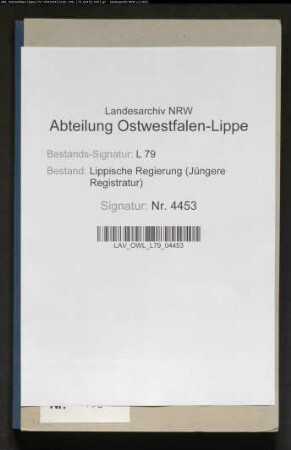 Verpachtung der Jagd im Falkenhagener Staatsgrundbesitz