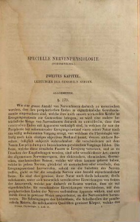 Lehrbuch der Physiologie : für akademische Vorlesungen und zum Selbststudium, 2
