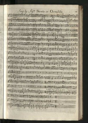 Sung by Sig.ra Strada in Ormilda