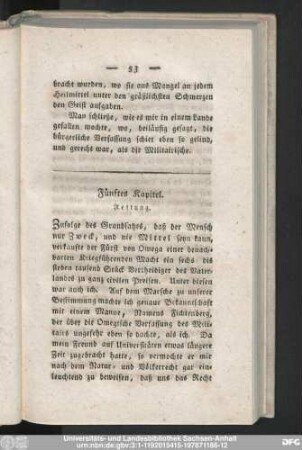 Fünftes Kapitel. Rettung.