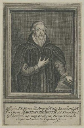 Bildnis des Martinus Chemnitius
