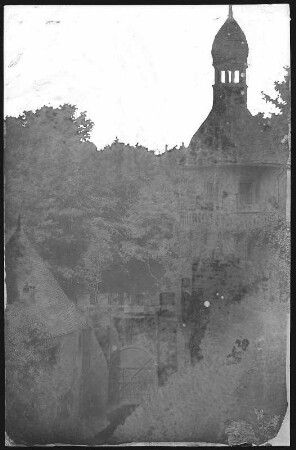 Rochsburg. Eingang zum Schloss