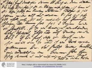 Postkarte vom 01.11.1907