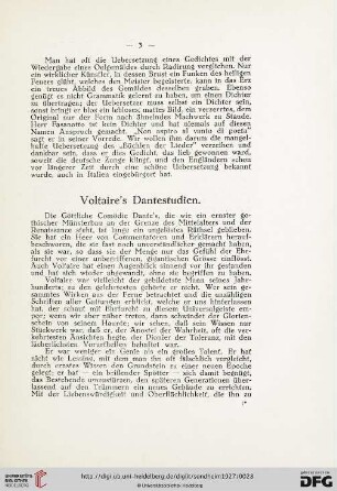 Voltaire's Dantestudien