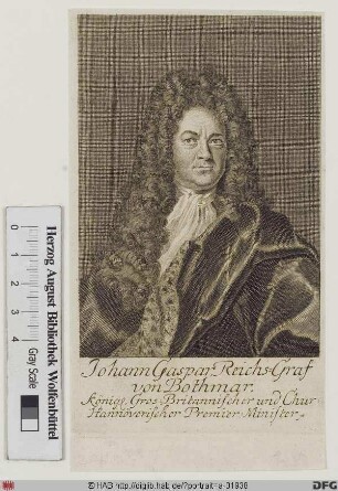 Bildnis Johann Caspar von Bothmer (1713 Reichsgraf)