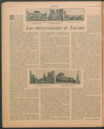 Las universidades de Europa
