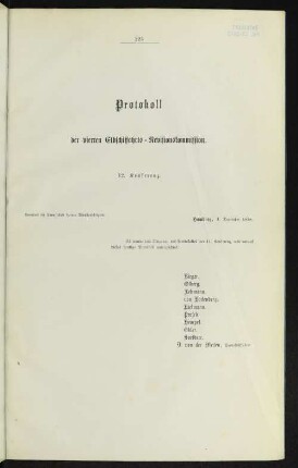 Protokoll der vierten Elbschiffahrts-Revisionskommission. 12. Konferenz.