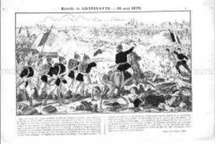 Bataille de Gravelotte. 16 aout 1870.