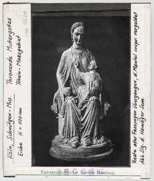 Köln: Thronende Madonna. Schnütgen-Museum