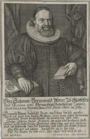 Bildnis des Salomon Brennwald