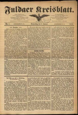 Ausgabe vom Donnerstag, den 02. Januar 1902.