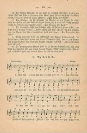 8. Reiterlied