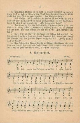 8. Reiterlied