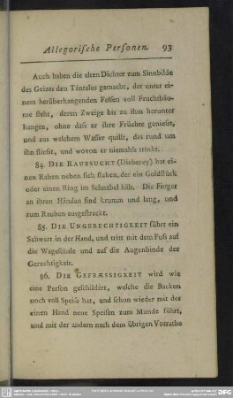 85. Die Ungerechtigkeit