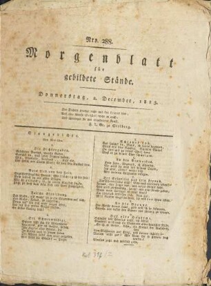 1813: Nro. 288