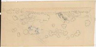 Bundesgartenschau 1955, Kassel: Gartenplan 1:200 Beispiele für Friedhöfe