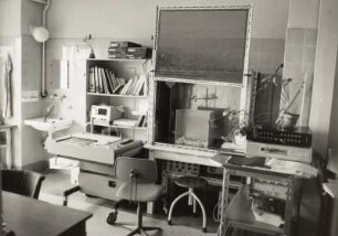 Dresden-Altstadt, Lingnerplatz 1. Deutsches Hygiene-Museum (1928-1930, W. Kreis), Arbeitszimmer im Ostflügel