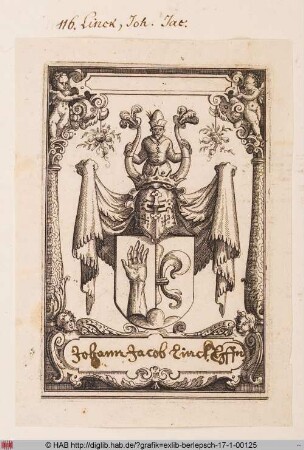 Wappen des Johann Jacob Linck