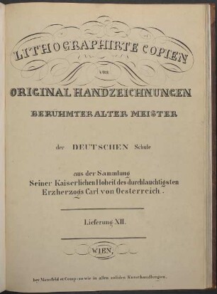 Lieferung XII.