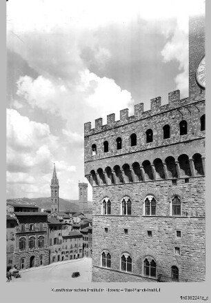 Palazzo Vecchio, Westfassade, Florenz