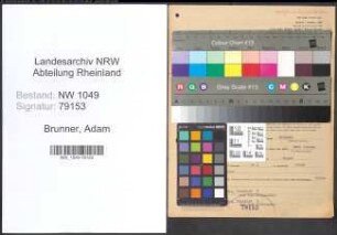 Entnazifizierung Adam Brunner , geb. 07.12.1881 ()