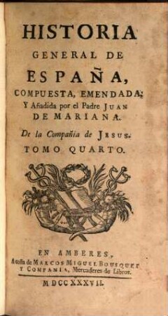 Historia General De España. 4